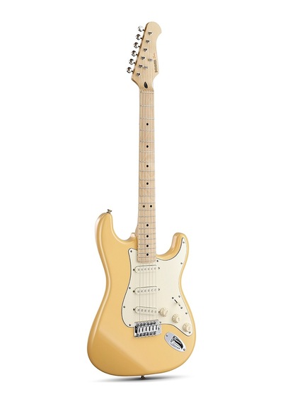 Donner Dst Seeker Deluxe Amfili Elektro Gitar Seti Vintage Yellow