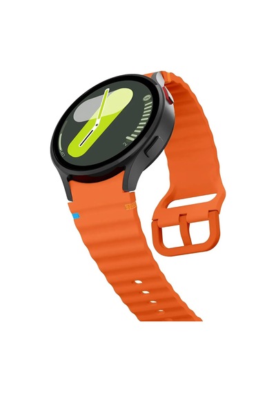 Huawei İle Uyumlu Watch 3 Gt Gt2 Gt2e Gt3 Gt4 Gt 5 Pro Se Elite 46mm Uyumlu 22mm Spor Silikon Kordon Turuncu Çok Renkli