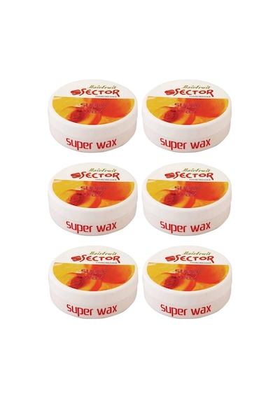 Sector Hairmate Superwax Strong Güçlü Turuncu Wax 150 Ml 6 Adet
