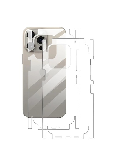 Mey İthalat Apple iPhone Uyumlu 16e 360 Full Body Arka Koruyucu