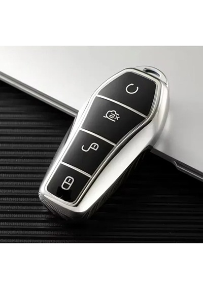 Byd Atto 3 Ve Seal U Anahtar Koruma Kılıfı Siyah / Gümüş Lütfen Uyumlu Anahtar Modeline Bakınız