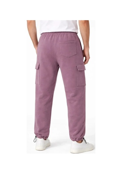 Vexor Erkek Baggy Üç İplik Kargo Cepli Eşofman Ayarlanabilir Paça Beli İpli Pantolon - Gül Kurusu Gülkurusu Vexor Erkek Baggy Üç İplik Kargo Cepli Eşofman Ayarlanabilir Paça Beli İpli Pantolon - Gül Kurusu Gülkurusu