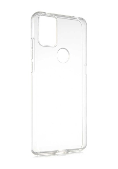 Alcatel 3X 2020 Kılıf Zore Şeffaf Ince Ve Esnek Süper Silikon Renksiz