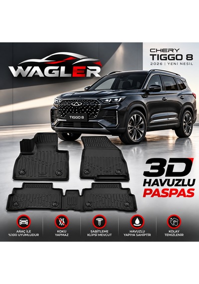 Wagler Chery Tiggo 8 Havuzlu Paspas 2025 Ve Sonrası