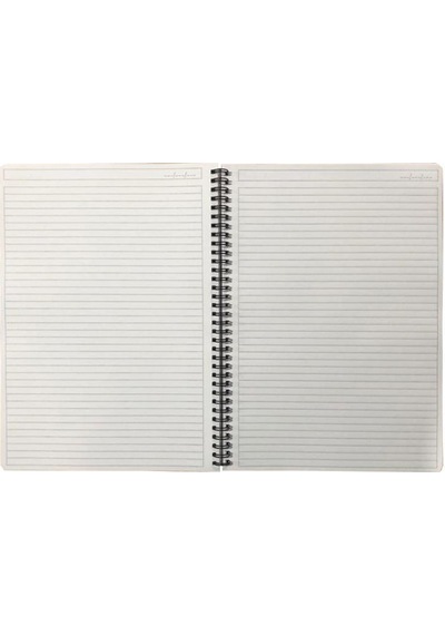 Özgün A4 Karton Kapak Spiralli Defter 120 Yp. Çizgili