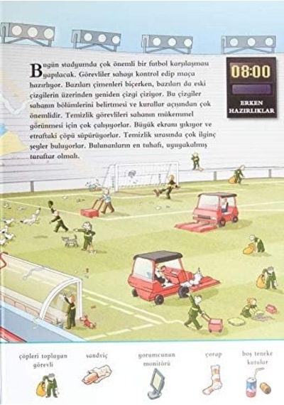 Futbol Stadyumunda Bir Gün: Bul, Eğlen, Öğren