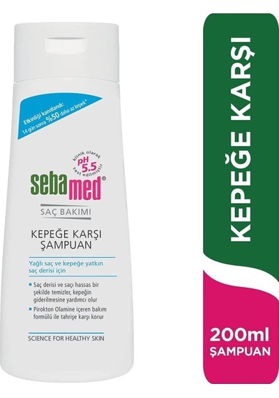 Kepek Önleyici Bakım Şampuanı 200 Ml 1 Paket