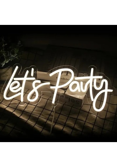 Hubrendy Emin Let's Party Neon Led Tabela