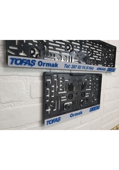 Ormak Tofaş  Pleksi Plakalik 525888778 - 2 Adet Kare