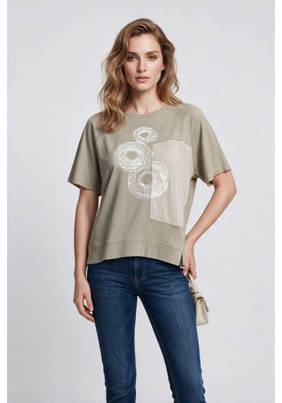 Daido Daıdo Kadın T-shirt 20y331900247 Bej