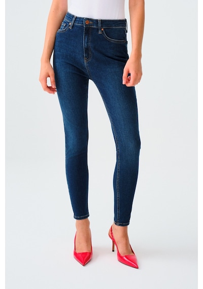 Loft Natalie Minael Kadın Jean Pantolon Lf2037056 Lacivert