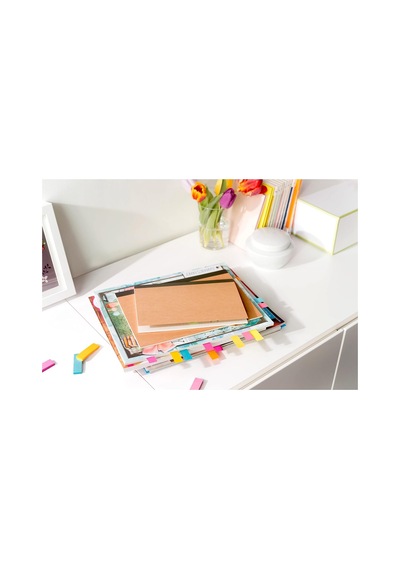 Page İ Aretleri, Be Assorted Ultra Colors, 5 Pads Of 100 Strips/paket