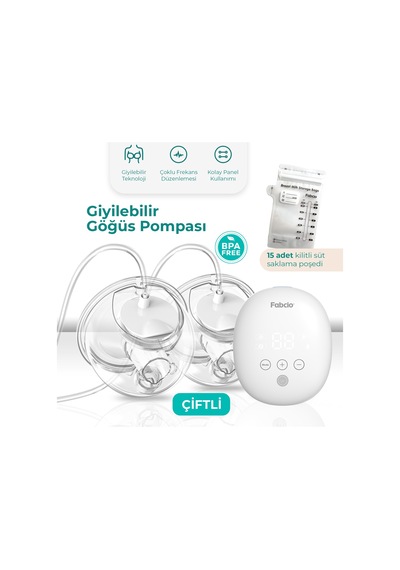 Fabcio Mamma Çiftli Giyilebilir Smart Göğüs Pompası