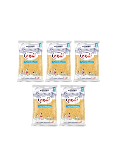Yayla Pilavlık Bulgur 5 x 1 KG