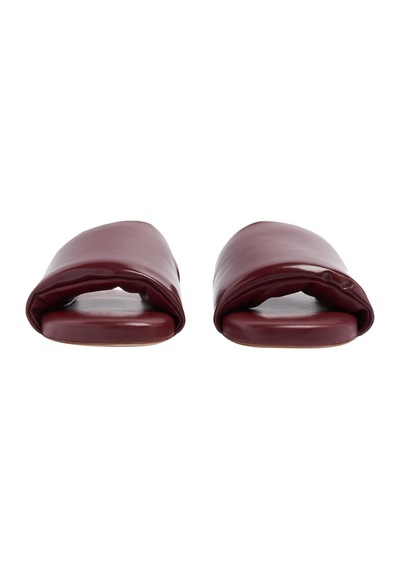 Bottega Veneta Konforlu Şık Terlik - Bordo 091 Sıyah