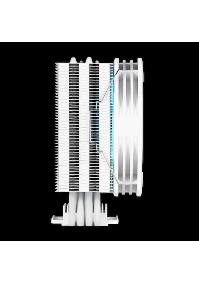 Gamdıas Boreas E1-410 Wh White Edition 120mm Cpu Kule Tipi Hava Soğutma Doğrudan Temas Teknolojisine Sahip 4 Adet Geli Renkli