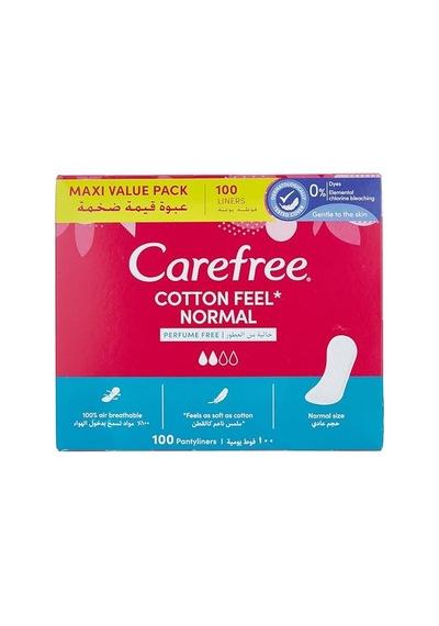 Normal Cotton Parfümsüz 100'lü Günlük Ped
