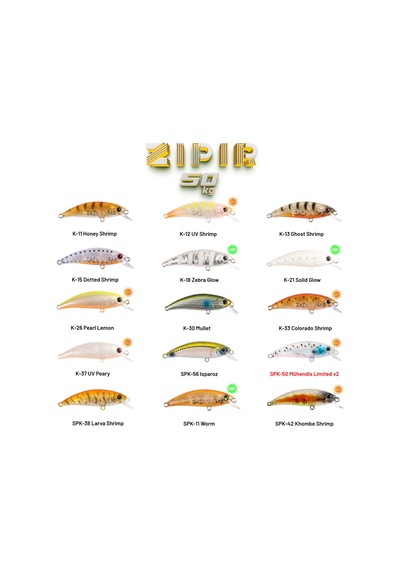 Hanfish Zıpır Kg 50mm 4,5 Gr Lrf Maket Balık