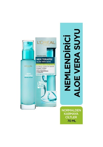 L'oreal Paris L'oréal Paris Nem Terapisi Aloe Vera Suyu Normalden Karmaya Ciltler