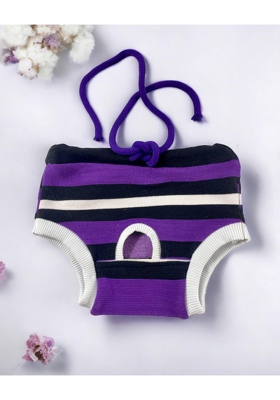 Kemique Modern Purp Kemique's Secret Köpek İç Çamaşırı Regl Külot