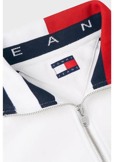 Tommy Jeans Pamuk Regular Fit Yarım Fermuarlı Dik Yaka Sweat Erkek Sweat Dm0dm23244 Ybl Beyaz Tommy Jeans Pamuk Regular Fit Yarım Fermuarlı Dik Yaka Sweat Erkek Sweat Dm0dm23244 Ybl Beyaz