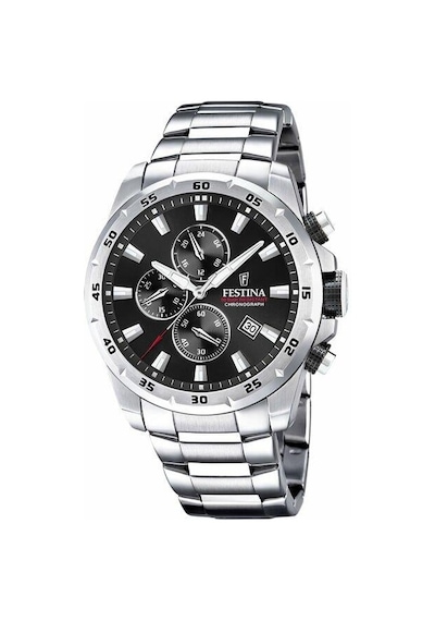 Festına F20463/4 Chrono Sport Erkek Kol Saati Gümüş