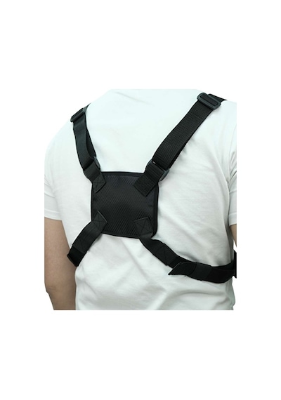 Musclecloth Koşucu Göğüs Çantası Siyah