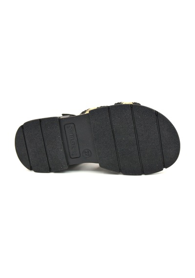 ŞirinGenç Cks42 Kız Çocuk Patik-Filet Sandalet SİYAH Siyah