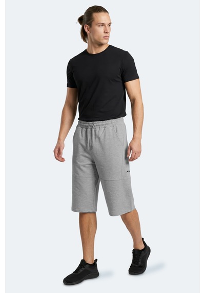 Slazenger Noctura Erkek Kapri Gri Şort