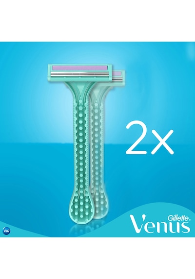 Gillette Simply Venus 2 Kullan At Kadın Tıraş Bıçağı 2 Adet