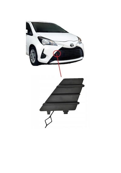 Toyota Yaris Ön Çeki Demir Kapağı 2017-2018-2019 Modeller