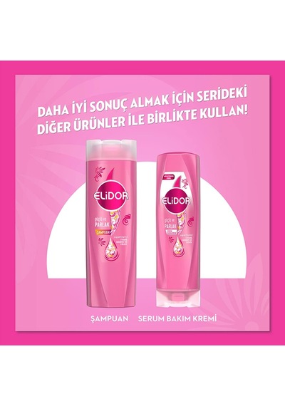Elidor 1 Minute Onarıcı Süper Saç Bakım Kremi Güçlü Ve Parlak 170 Ml