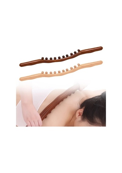 60 Cm Doğal Ahşap Masaj Sopası Diğer