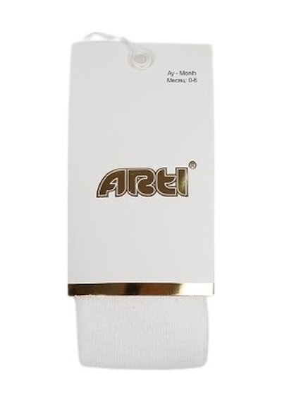 Artı Alona Bebek Külotlu Çorap 300181 Krem 001