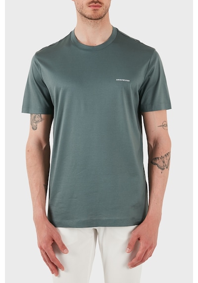 Emporio Armani Erkek T Shirt 8n1td8 1juvz U9083 Yeşil Yeşil