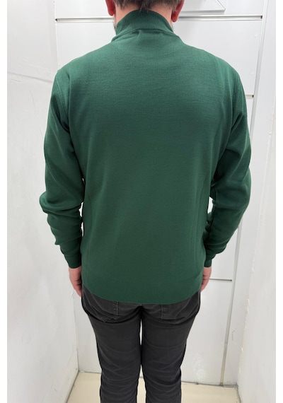 Santa Dmctekstil Erkek Desenli Snt-8138 Spor Kesim Rahat Kalıp Yarım Balıkçı Yaka Kışlık Yünlü Kazak Haki Santa Dmctekstil Erkek Desenli Snt-8138 Spor Kesim Rahat Kalıp Yarım Balıkçı Yaka Kışlık Yünlü Kazak Haki