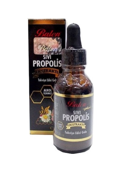 Balen Sıvı Propolis Extract 30 ML Su Bazlı %14.4 Propolis Extract