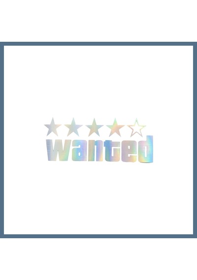 Buradabulabilirsin Wanted Yazılı Hologram Efektli Cam Stickeri 20x9cm Bbz