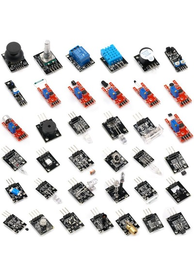 Devredünyası-37 Çeşit Arduino Sensör Modül Seti Kiti - 37 İn 1