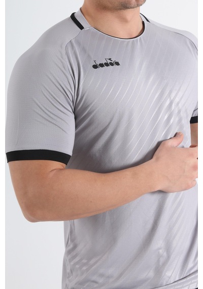Diadora Elite Antrenman T-Shirt Gri