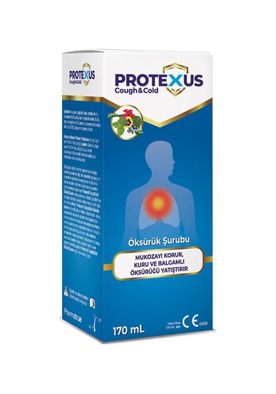 Protexus Şurubu Kuru Ve Balgamlı Öksürüğü Yatıştırıcı 170 Ml