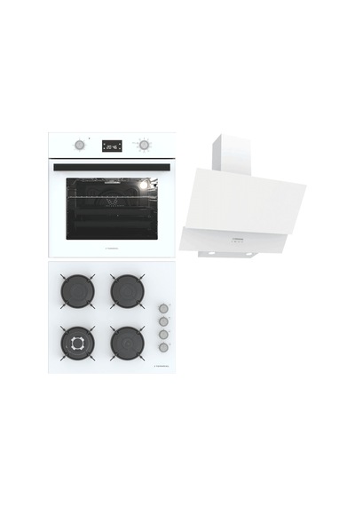 Termikel BO O6555C W + BH P6194C W + CH C6532C WW Beyaz Ankastre Set