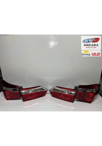 Toyota Corolla 2013 - 2015 Stop Lambası Sağ - Sol İç Ve Dış Takım  Farba - Ulo - 4 Stop -