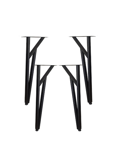 Metal Masa Ayağı 4lü Set Ayarlı Bingolu Metal Ayak 1,5mm Kalınlık