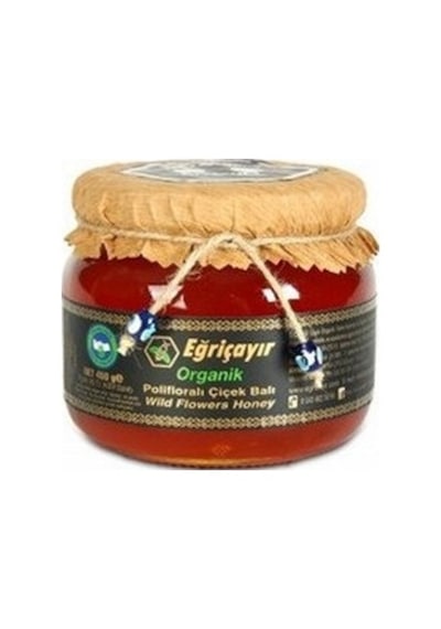 Eğriçayır Polifloralı Organik Çiçek Balı 450 G