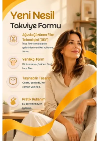 Fastlip D3 & K2 Vitamini Strip Form 30 Film Tablet