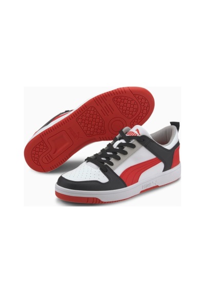 Puma Rebound Lay Up Lo Sl Erek Spor Ayakkabı 36986609 Beyaz E-110 001