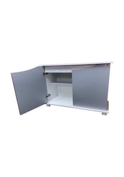 Kanki Pet 100 Cm Mdf Kp1004025gr Flex Gri Kapaklı Akvaryum Sehpası 100x40x69 Cm