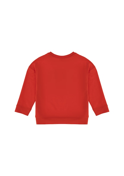 U.S. Polo Assn. Kız Çocuk Nar Çiçeği Bisiklet Yaka Sweatshirt 50298159-VR239
