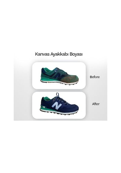 Derby Lacivert Kanvas Bez / Kumaş Ayakkabı Boyası 100 Ml Kartela Renkleri